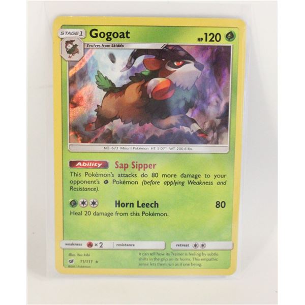 GOGOAT 11/111 HOLO POKEMON CARD