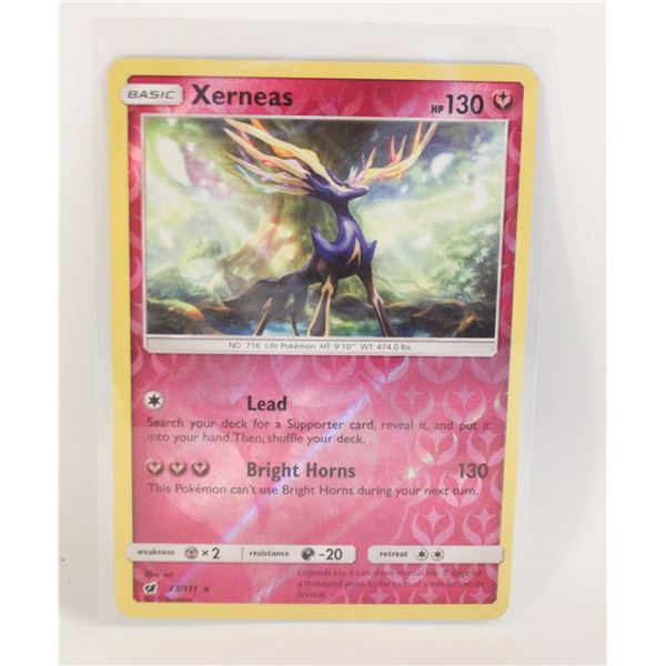 XERNEAS REVERSE HOLO 73/111 POKEMON CARD