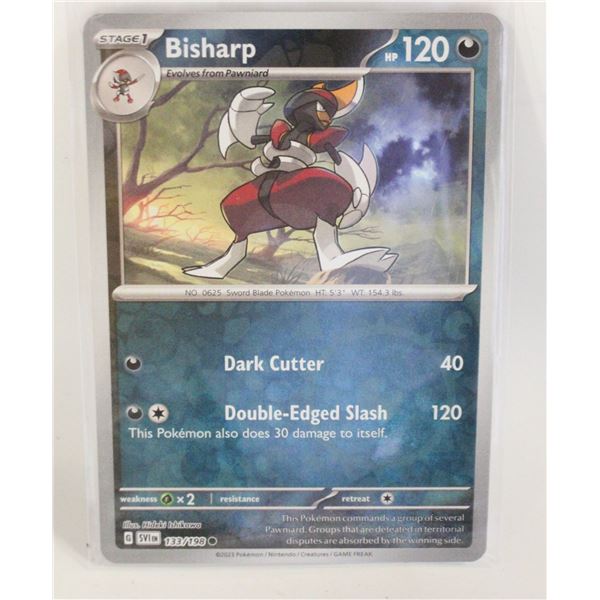 BISHARP REVERSE HOLO 133/198 POKEMON CARD