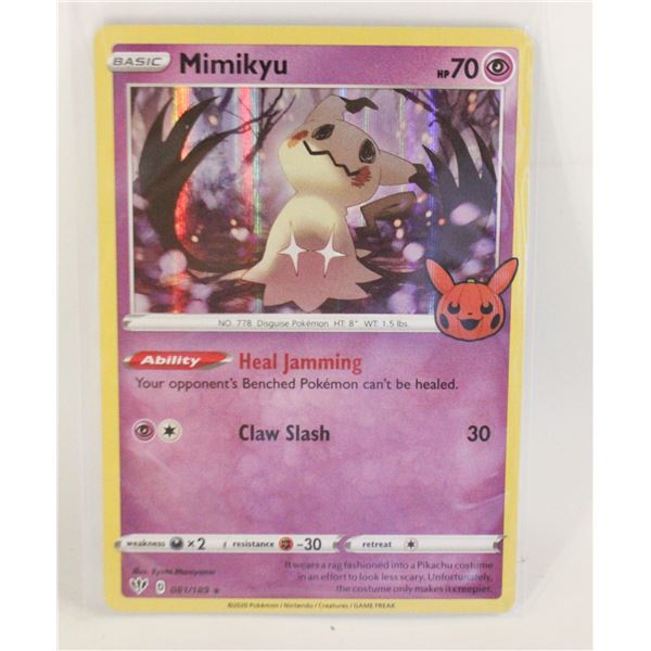 MIMIKYU HOLO 081 POKEMON CARD