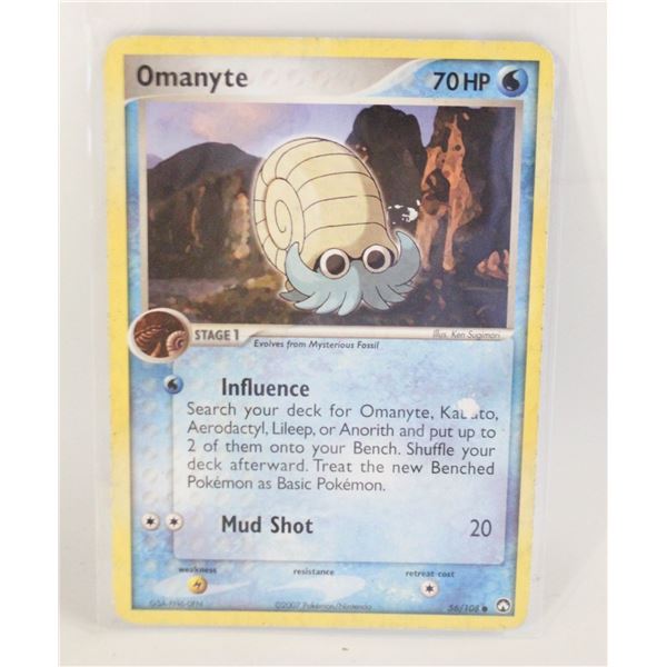 OMANYTE 56/108 POKEMON CARD