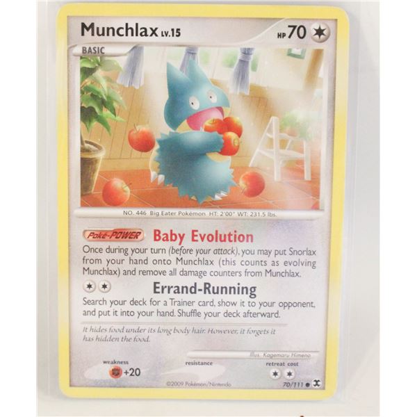 MUNCHLAX LV.15 POKEMON CARD 70/111