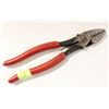 Image 1 : KLEIN TOOLS 9 INCH HIGH LEVERAGE LINEMAN PLIERS