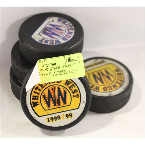 FIVE VINTAGE WHITEMUD WEST AND MINOR HOCKEY WEEK