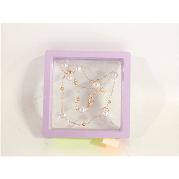 NEW FASHION NECKLACE WITH PEARL