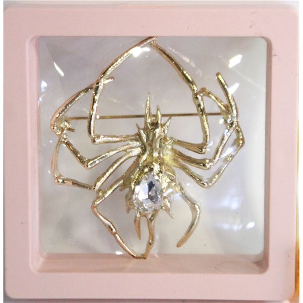NEW SPIDER BROOCH