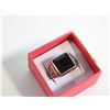 Image 1 : NEW MEN'S BLACK STONE RING - SIZE 11
