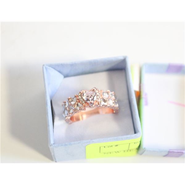NEW HEART SHAPE RING SZ9