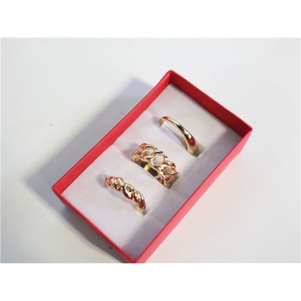 NEW 3PCS/SET RING SET SZ7