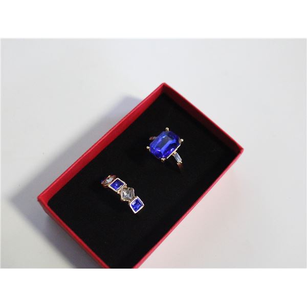 NEW 2PCS/SET RING SET SZ8