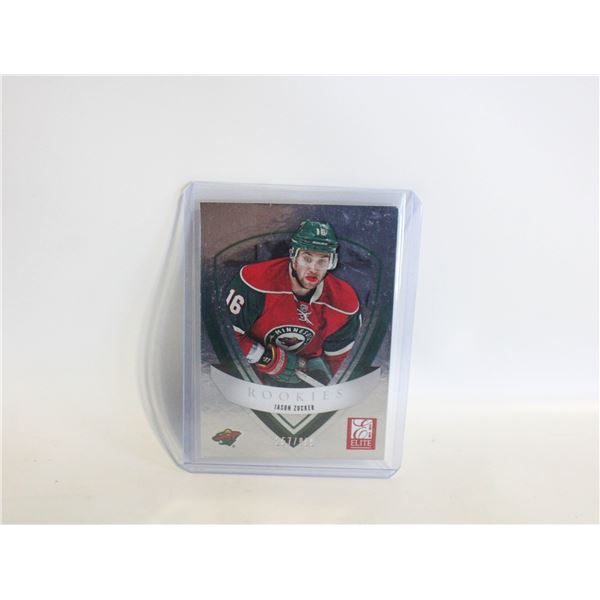 JASON ZUCKER #257/999 ROOKIE