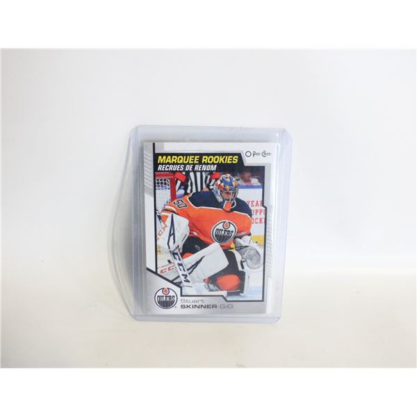 STUART SKINNER MARQUEE ROOKIES OILERS