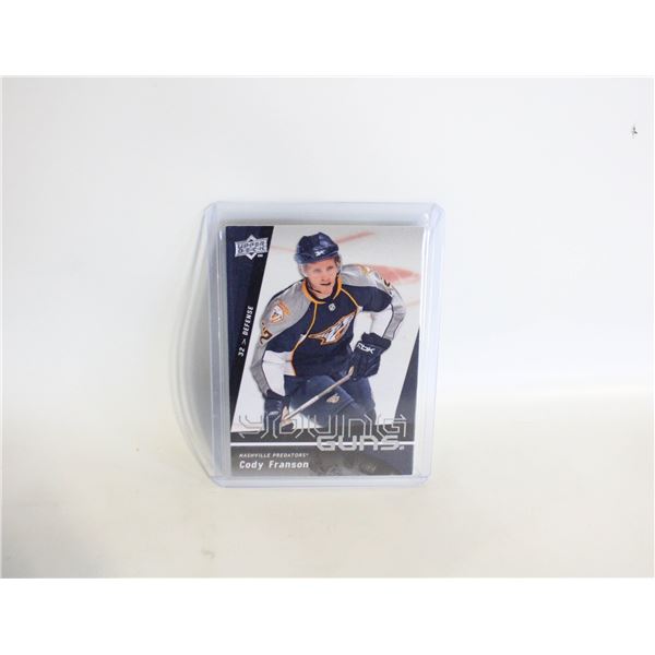 CODY FRANSON YOUNG GUNS