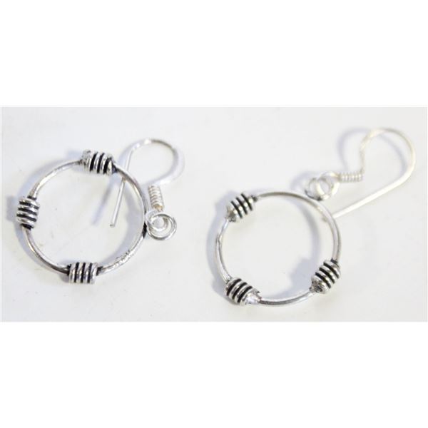 925 STAMPED EARRING POSTS - HOOP EARRINGS
