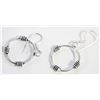 Image 1 : 925 STAMPED EARRING POSTS - HOOP EARRINGS