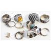 Image 1 : ESTATE COLLECTION OF 16 RINGS + 2 TOE RINGS
