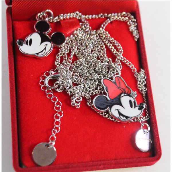 SIGNED DISNEY SWAR. CRYSTAL MINNIE &