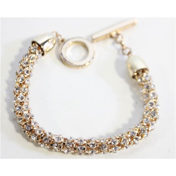 ANNE KLEIN SIGNED MESH BRACELET