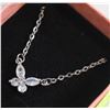 Image 1 : CRYSTAL BUTTERFLY NECKLACE