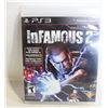 Image 1 : INFAMOUS 2 PS3 PLAYSTATION 3 VIDEO GAME
