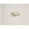 Image 1 : 10)  GOLD TONE WITH LAB CREATED OPAL