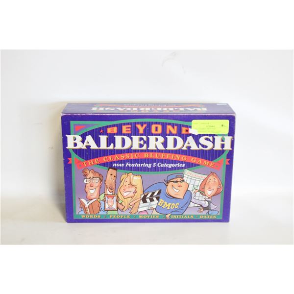 1996 HASBRO "BEYOND BALDERDASH" BOARD GAME