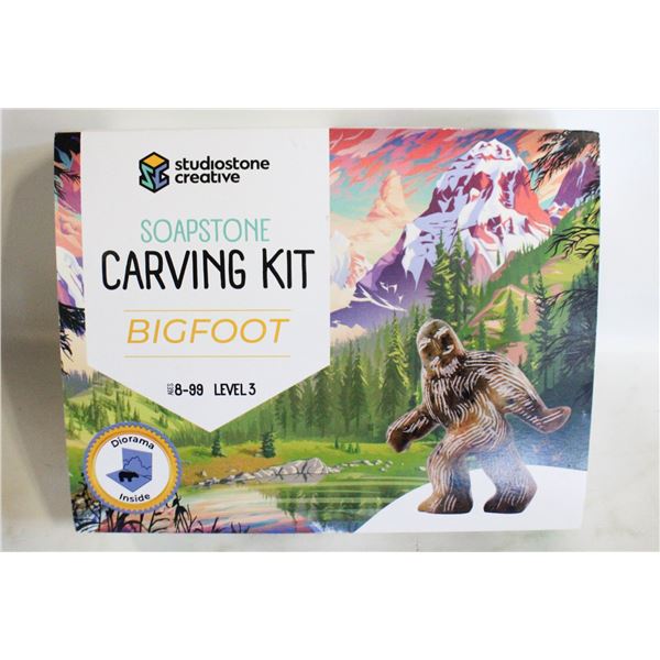 NEW STUDIOSTONE SOAPSTONE CARVING KIT
