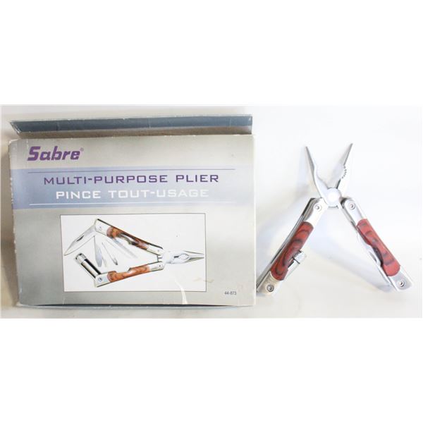 SABRE MULTI PURPOSE PLIER TOOL IN BOX