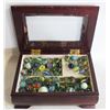Image 1 : VTG. ESTATE MUSIC JEWELERY BOX WITH
