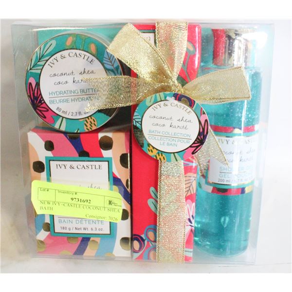 NEW IVY+CASTLE COCONUT SHEA BATH