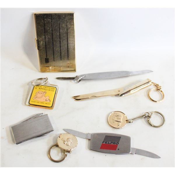 ESTATE MULTI-TOOLS/POCKET KNIVES/KEYCHAINS/