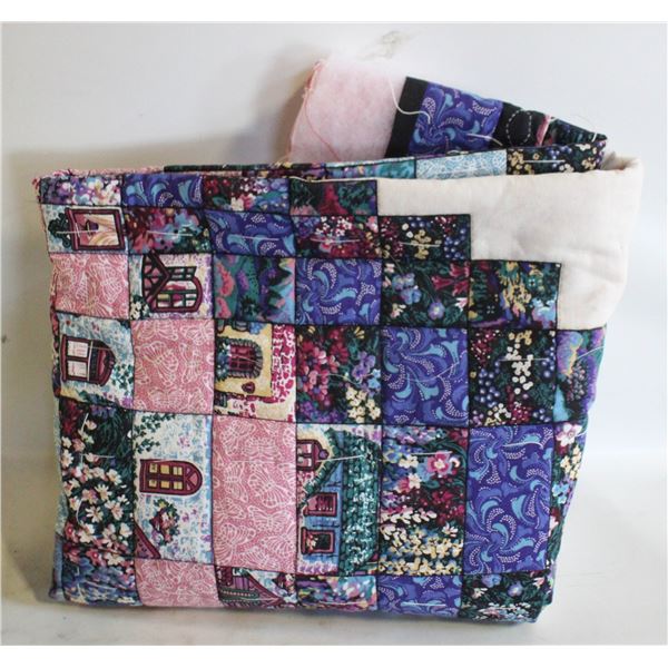 SMALL UNFINISHED QUILT (36” X 36”)