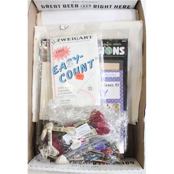 EMBROIDERY FABRICS AND THREADS