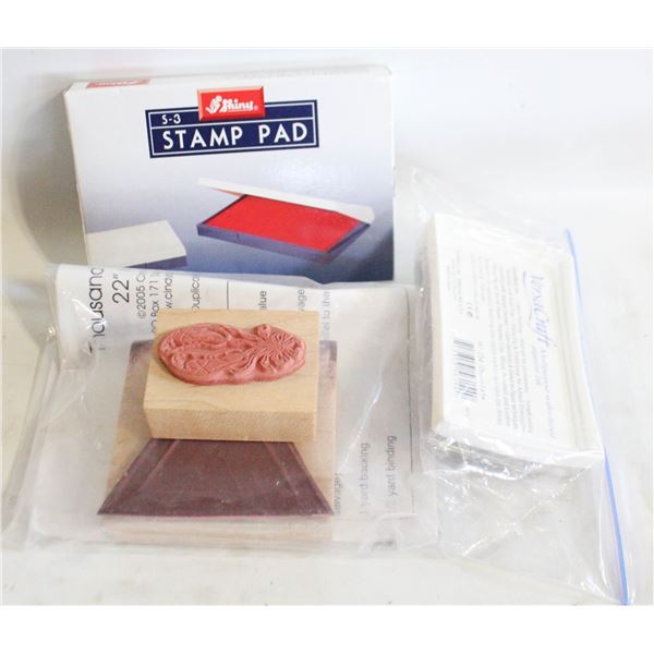 STAMPS & INK PAD