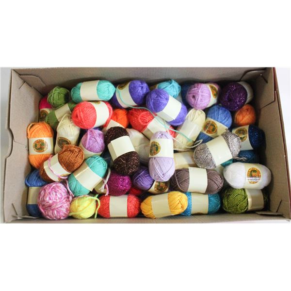 BOX LION BRAND YARN