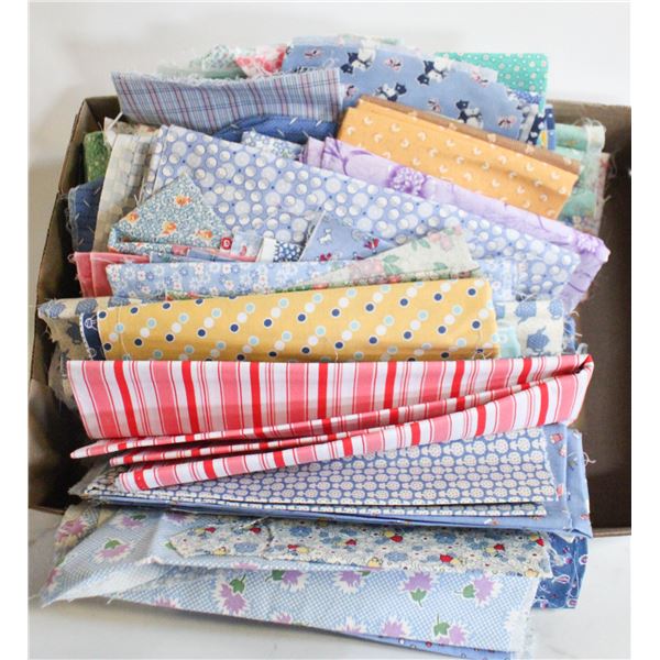 QUILTING/SEWING FABRICS - ASSORTED