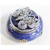 Image 1 : VINTAGE BUTTERFLY RHINESTONE
