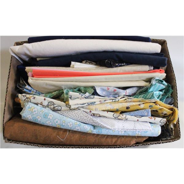 QUILTING/SEWING FABRICS - ASSORTED