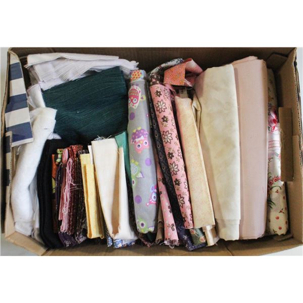 QUILTING/SEWING FABRICS - ASSORTED