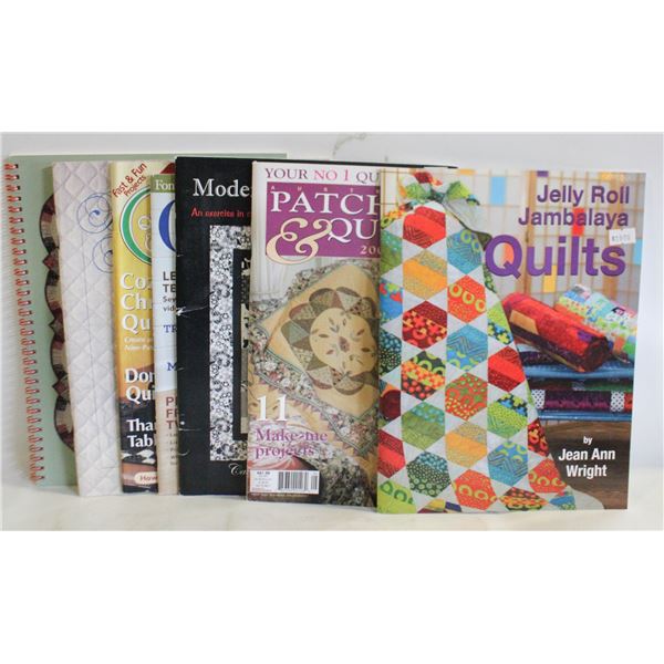 QUILTING PATTERNS - ASSORTED LOT