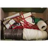 Image 1 : LOT OF STRING, TWINE & ROPE