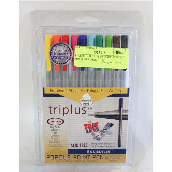 STAEDTLER TRIPLUS PORIS POINT PEN SUPER FINE NEW