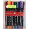 Image 1 : MARRY LE PLUME 2 DUAL TIP FELT PENS NEW IN BOX