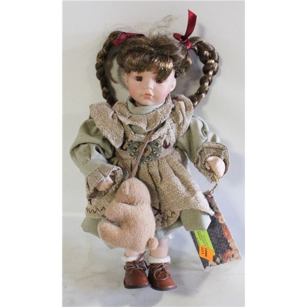 REBECCA COLLECTION COLLECTOR PORCELAIN DOLL