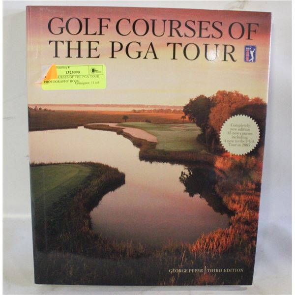 GOLF COURSES OF THE PGA TOUR PHOTOGRAPHY BOOK
