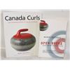 Image 1 : CANADA CURLS/OPEN HOUSE SPORT BOOKS LOT OF 2PC