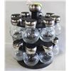 Image 1 : 16 BOTTLE ROTATING SPICE RACK
