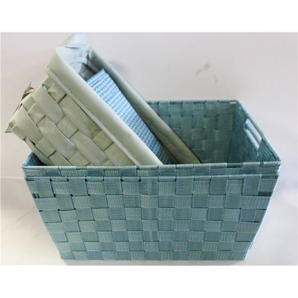 ORGANIZING CONTAINERS ASSORTED LOT