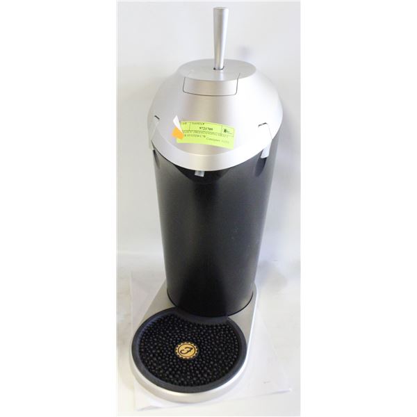 "FIZZICS" FREESTANDING DRAFT BEER SYSTEM C/W