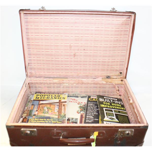 VINTAGE SUITCASE WITH POPULAR